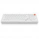 Lenovo MK9 98-key mechanical keyboard green axis cherry blossom white QY41R48473