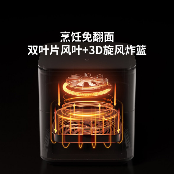 Xiaomi Mijia Smart Air Fryer 6.5L Tender Baked Version 47704