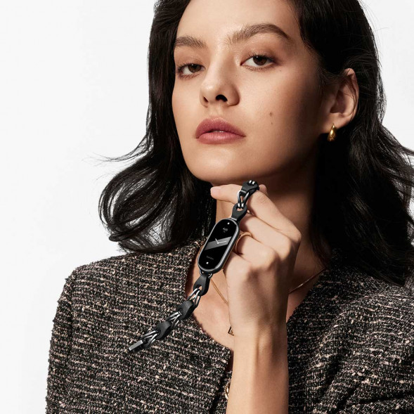 Xiaomi Mi Band 8 Fashion Hollow Bracelet Simple White 47447