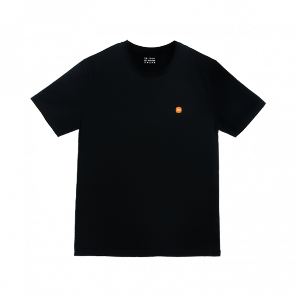 Xiaomi New custom T-shirt black one size 37163