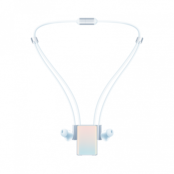 Xiaomi Noise Canceling Bluetooth Headphones Necklace Neon Blue 42680