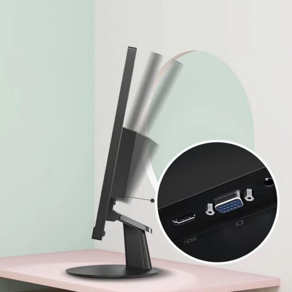 Lenovo Monitor T24A-10 23.8-inch VA screen interface VGA+HDMI three-year warranty 202211230013