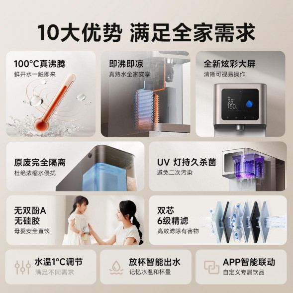 Xiaomi Mijia Desktop drink machine cool white version 48397