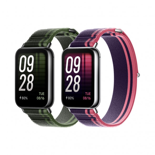 Xiaomi Quick release wrist strap red orange genuine leather 49482