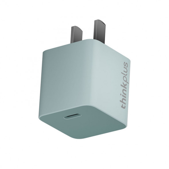 Lenovo Thinkplus lipstick power supply GaN 30W (set) blue 4X21M45362