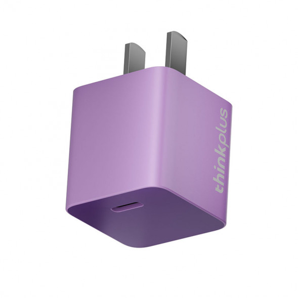 Lenovo Thinkplus lipstick power supply GaN 30W (set) purple 4X21M45363