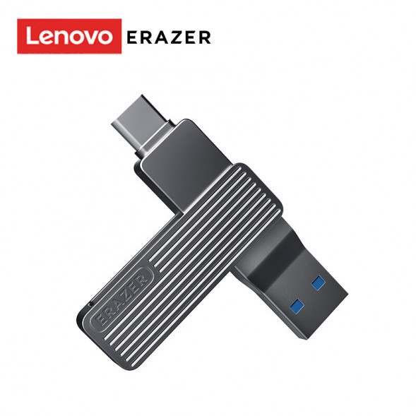 Lenovo Erazer 32G/Dual Interface Flash Drive F500 Gunmetal Color 31120121
