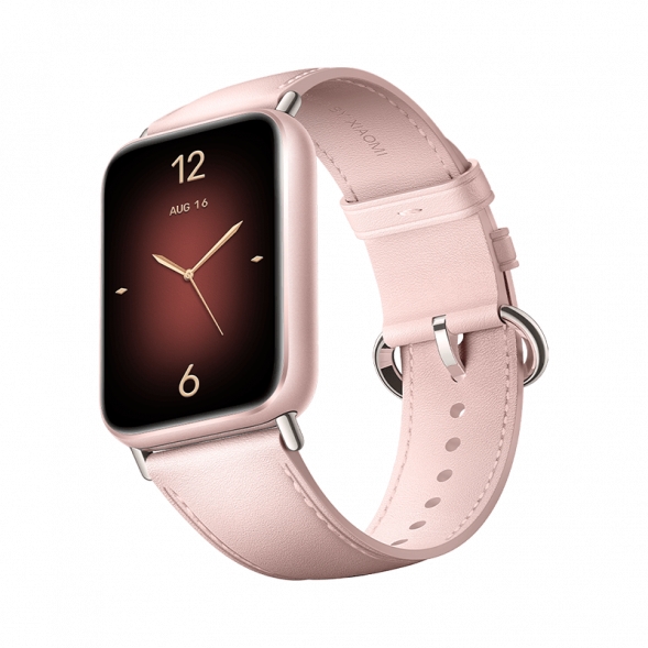 Xiaomi Mi Band 9 Pro Genuine Leather Wristband Soft Mist Pink 60222