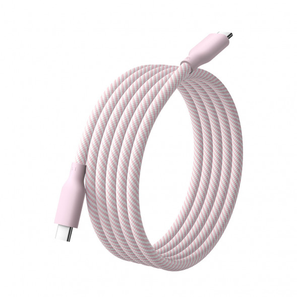 Xiaomi 6A Magnetic Fast Charging Data Cable 1m USB-C to USB-C Extraordinary Gray Pink 62358
