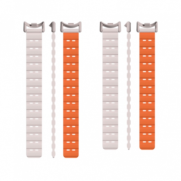 Xiaomi Chain Magnetic Chain Magnetic Wristband (14mm) Pink/Orange 64942