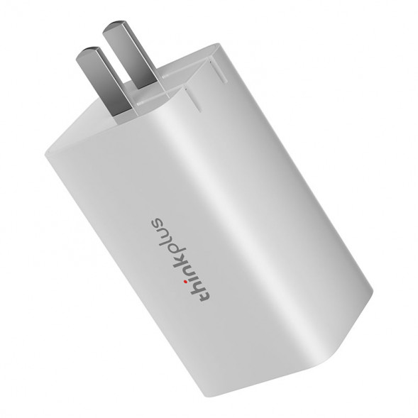 Lenovo Thinkplus three-port GaN charger 65W-white 4X21M85698